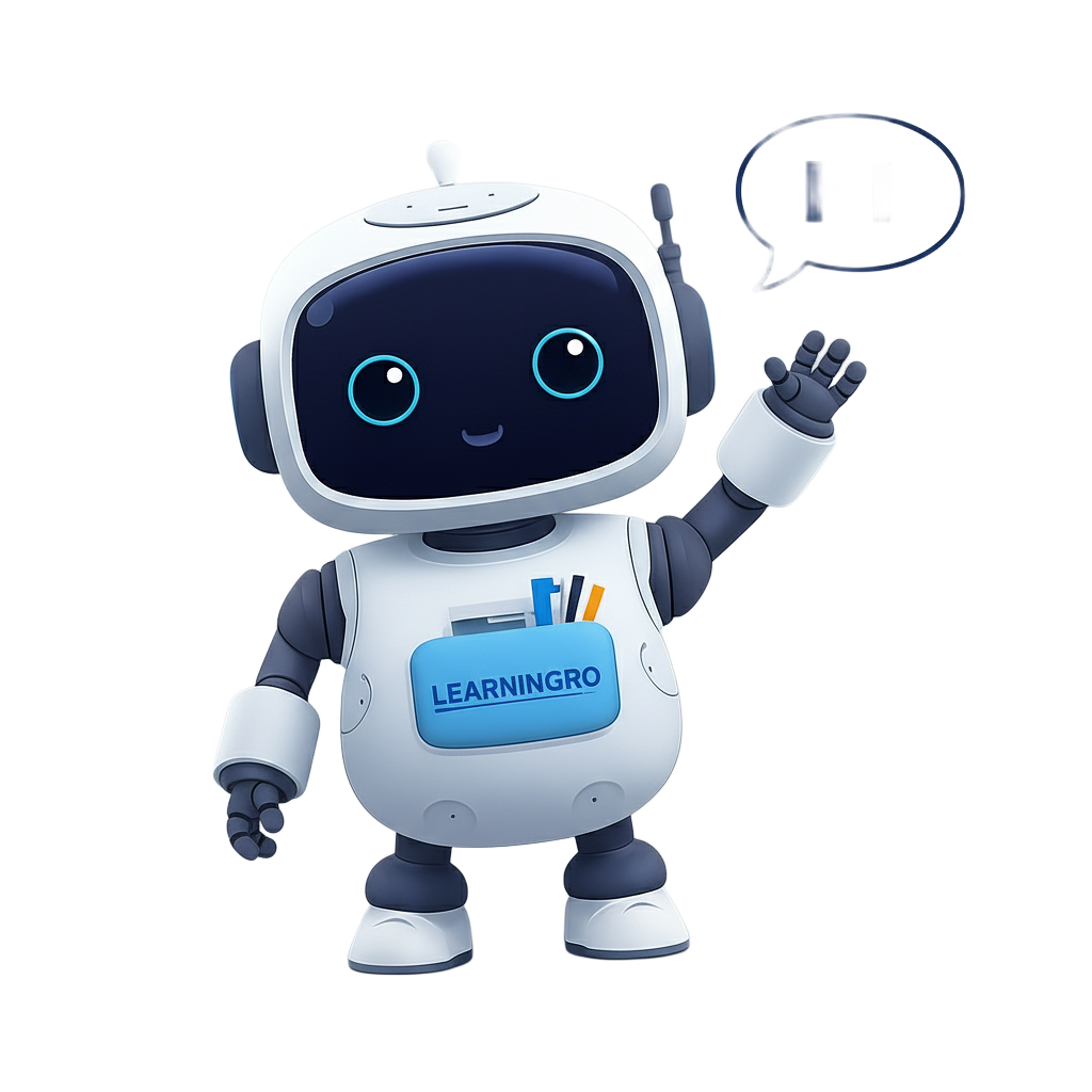 RoTutor, a friendly robotic mascot.